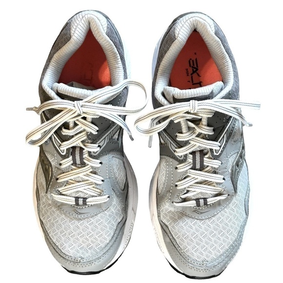 Saucony Running Shoes Women's Cohesion Gray/White Size-8 - Picture 3 of 7